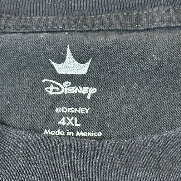 Disney Aladdin Shirt Mens 4XL Black Genie Graphic Tee Movie Cartoon Magic Lamp - Picture 3 of 9